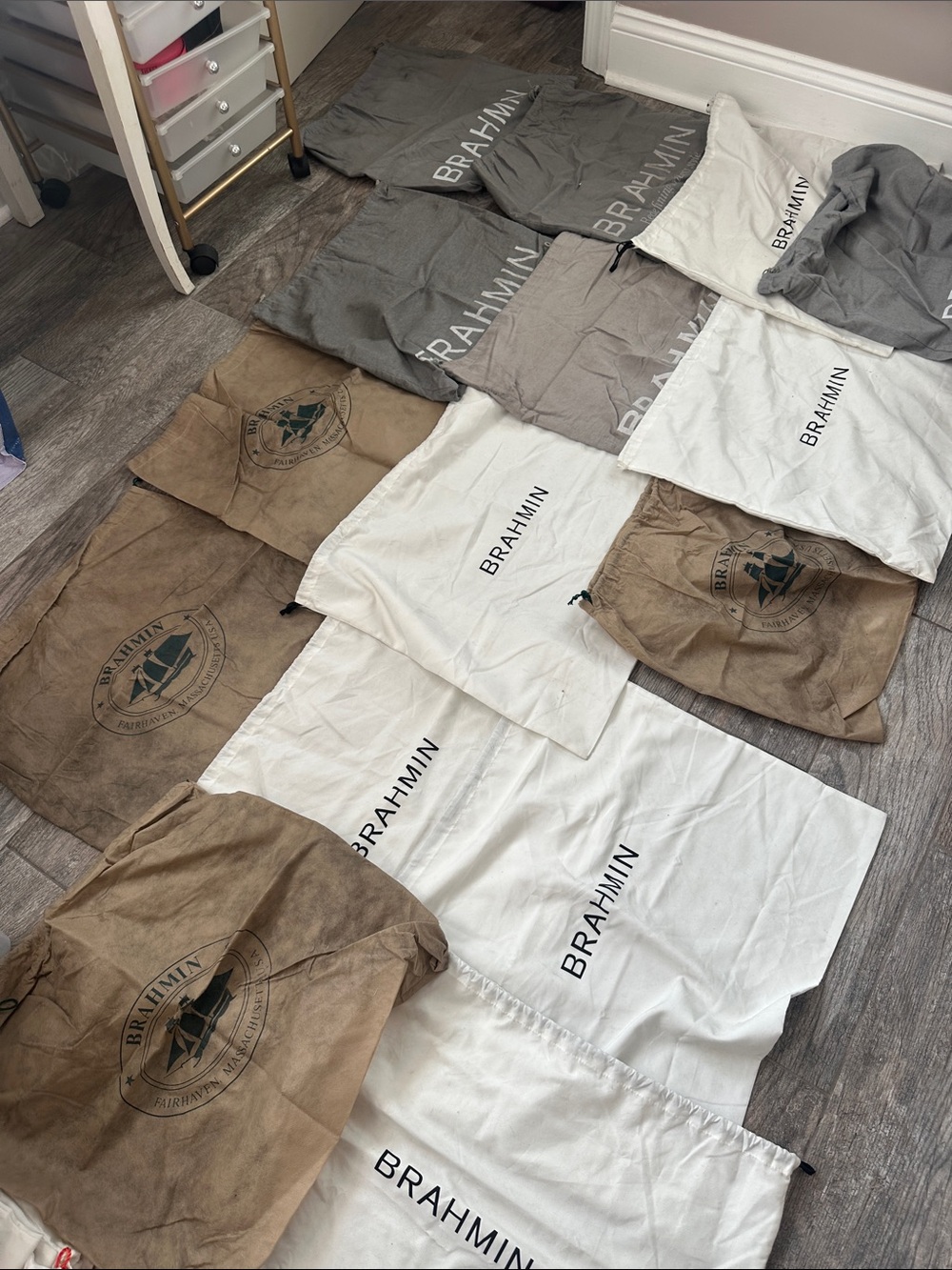 Brahmin Dust Bag Lot- 15 Total